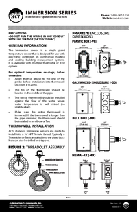 Thumbnail of document Manual - A/0.1CP-INW-4-PB Thermistor Immersion Probe